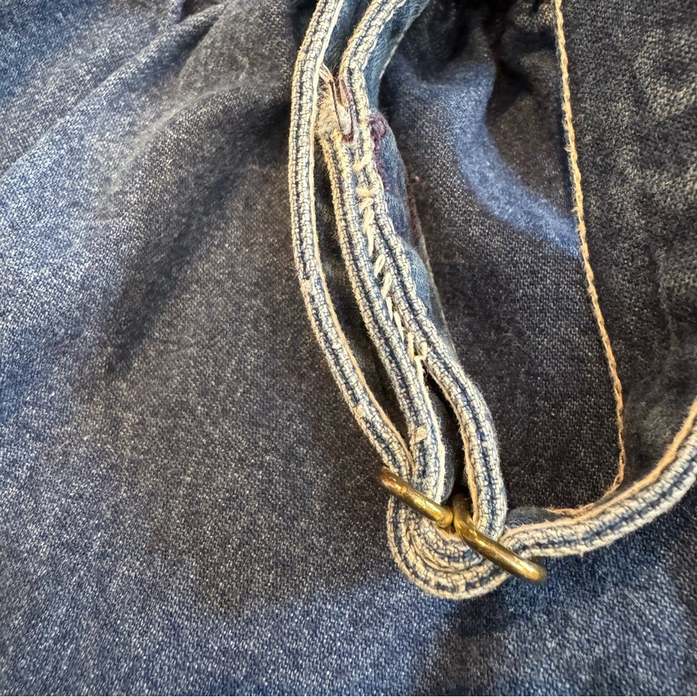 Vintage OshKosh B'gosh Blue Denim Jumper Dress Made in USA, Size 6, EUC - Picture 10 of 10